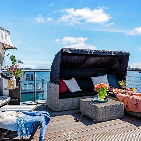 Schwimmendes Haus Aloha Villa Olpenitz Bagian luar foto