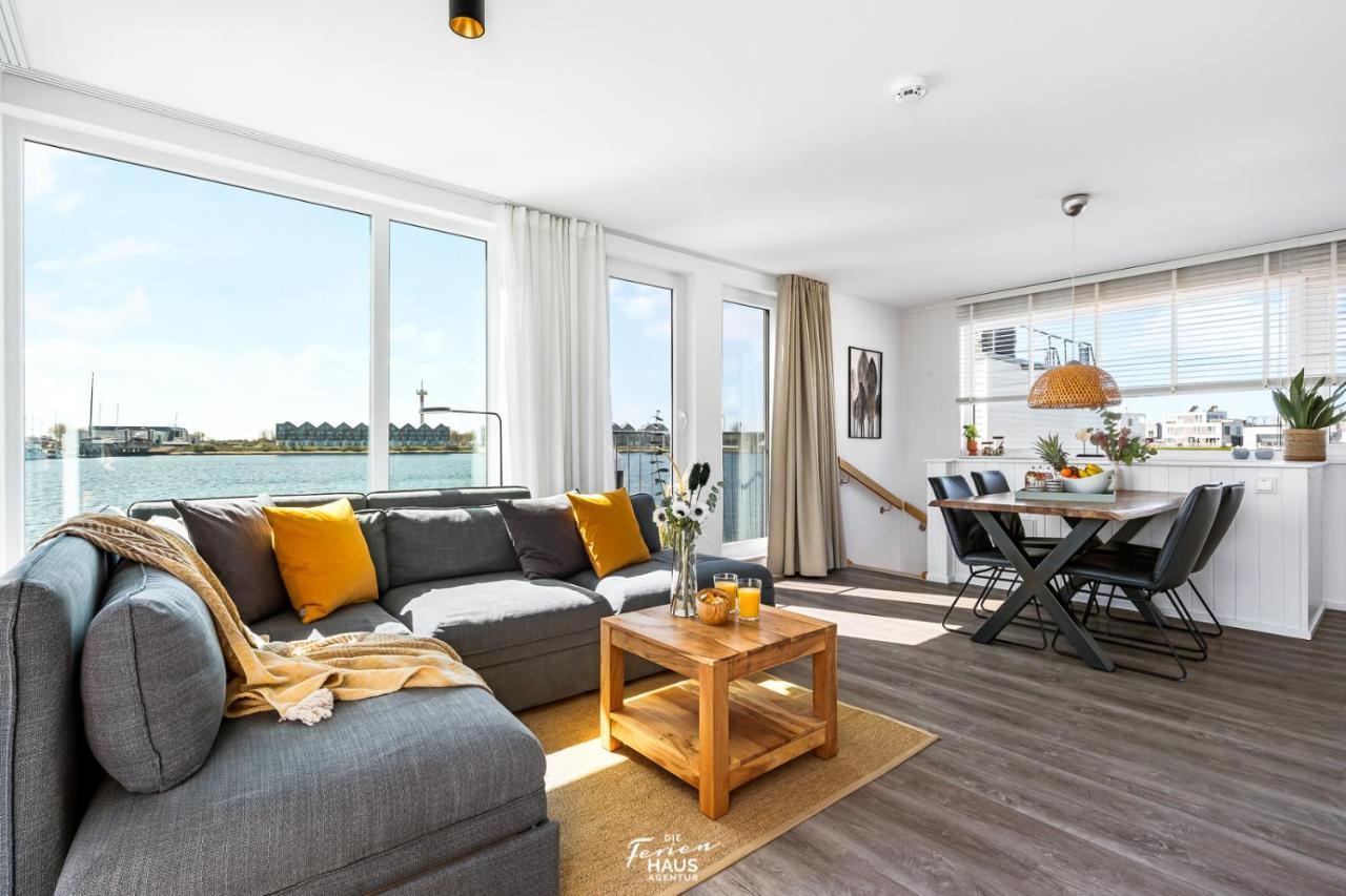Schwimmendes Haus Aloha Villa Olpenitz Bagian luar foto