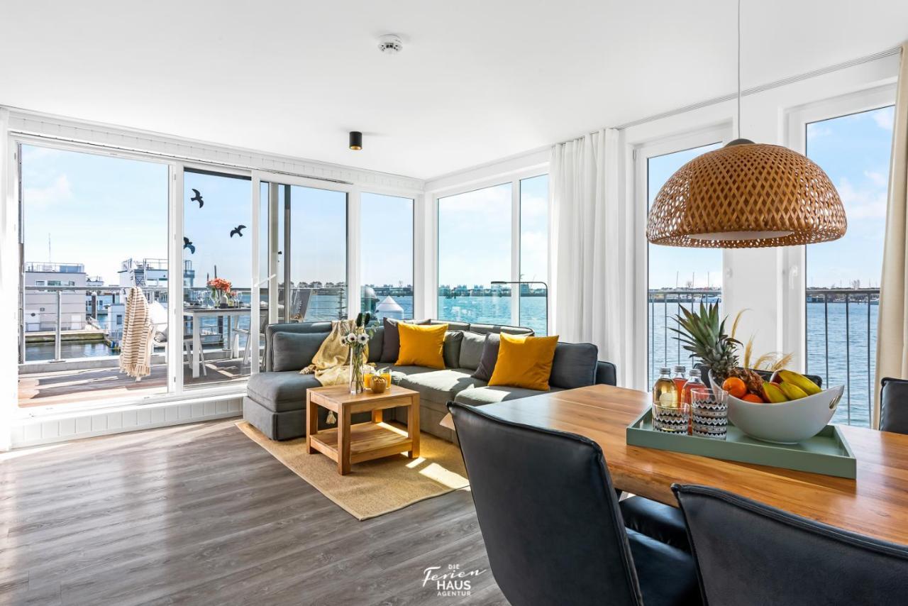 Schwimmendes Haus Aloha Villa Olpenitz Bagian luar foto