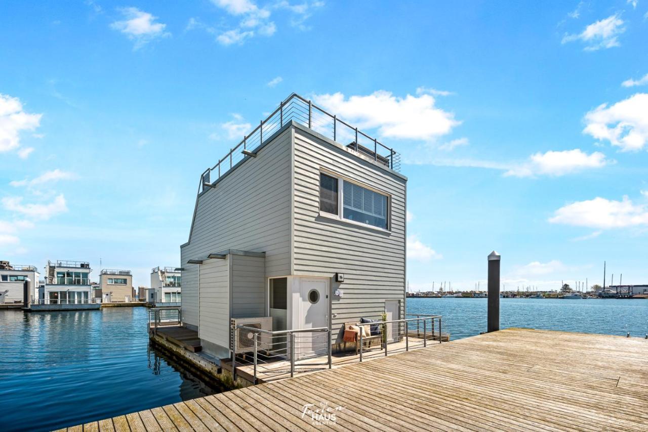 Schwimmendes Haus Aloha Villa Olpenitz Bagian luar foto